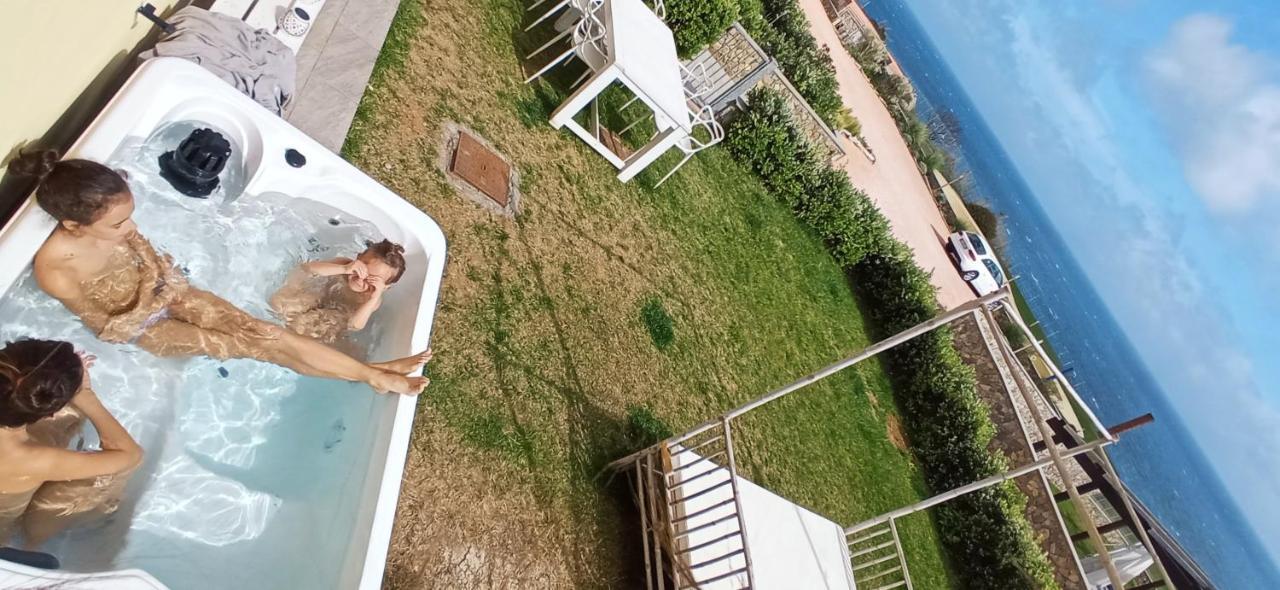 Cluxury-Torre Dei Saraceni Boutique Apt By The Sea Beach, Pool,Private Jacuzzi, Parking Cervo Eksteriør bilde